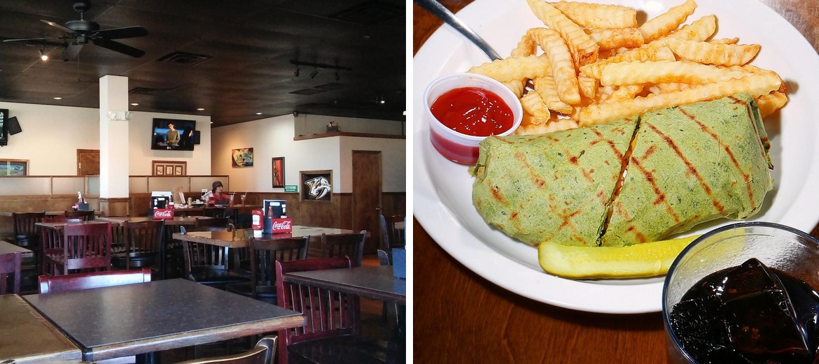 Sidelines Grill Ashland City Menu